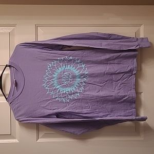 Girl's Long Sleeve Lilac Shirt